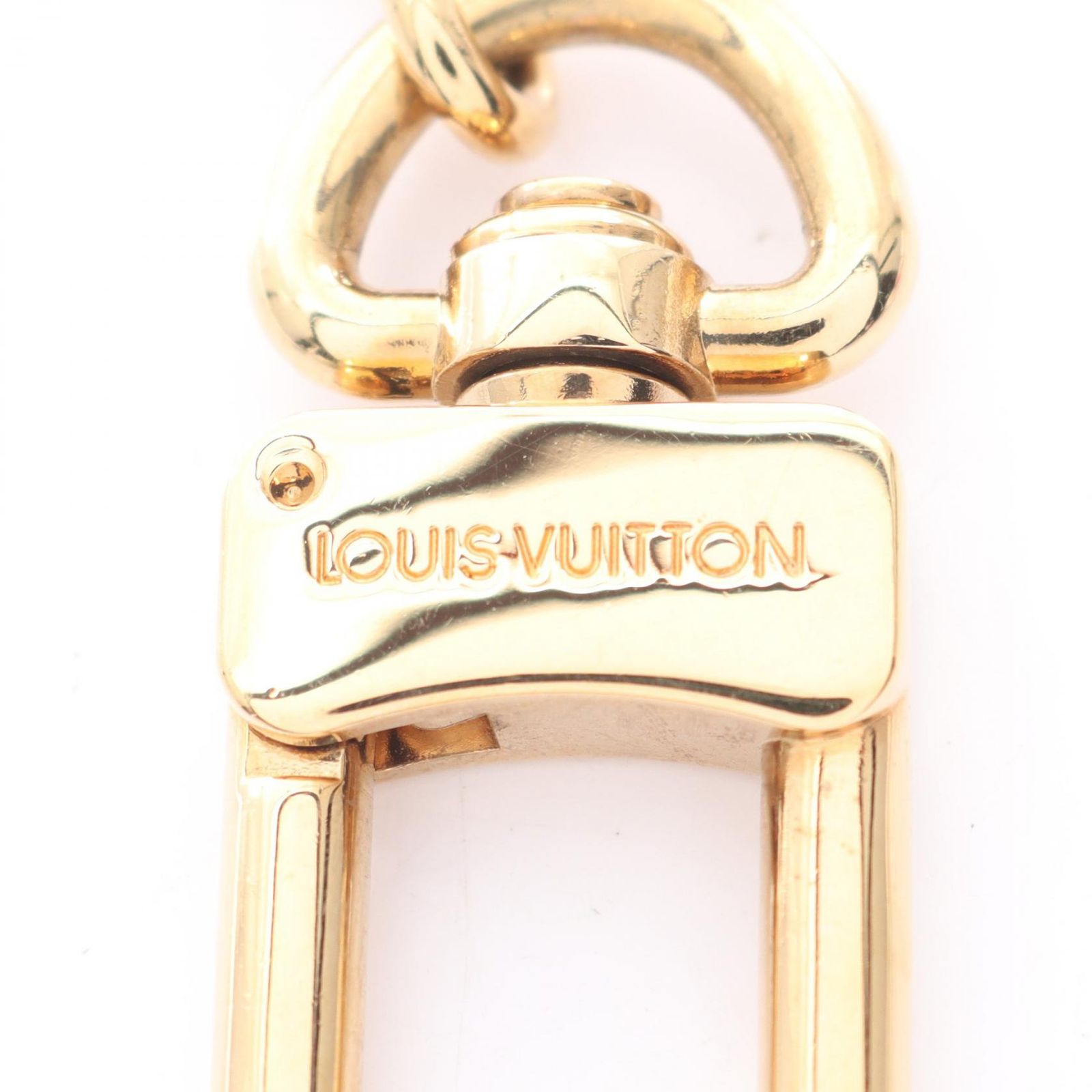 ルイ・ヴィトン LOUIS VUITTON キーホルダー アノクレ M62694 ゴールド