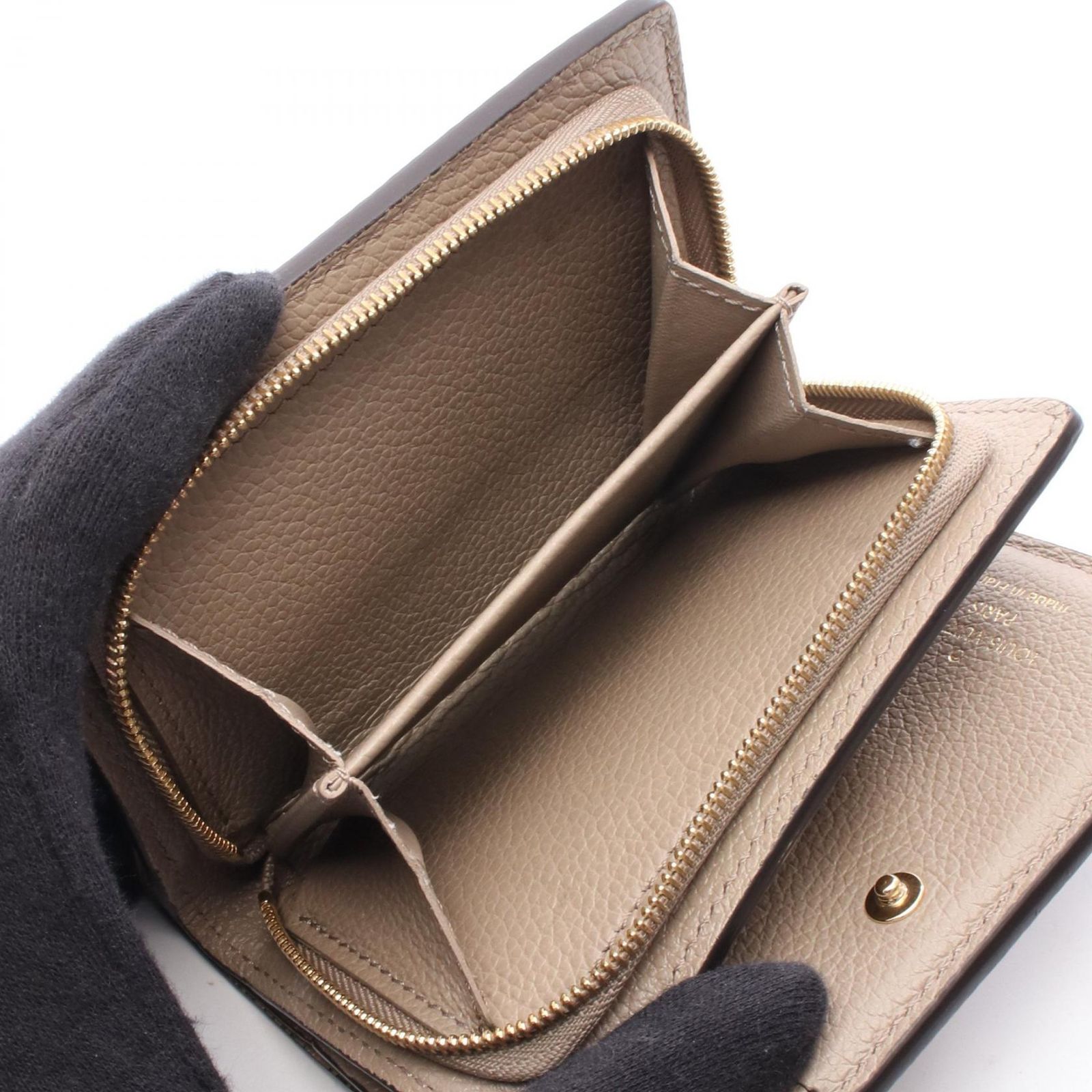 ルイ・ヴィトン LOUIS VUITTON 二つ折り財布 ポルトフォイユ クレア