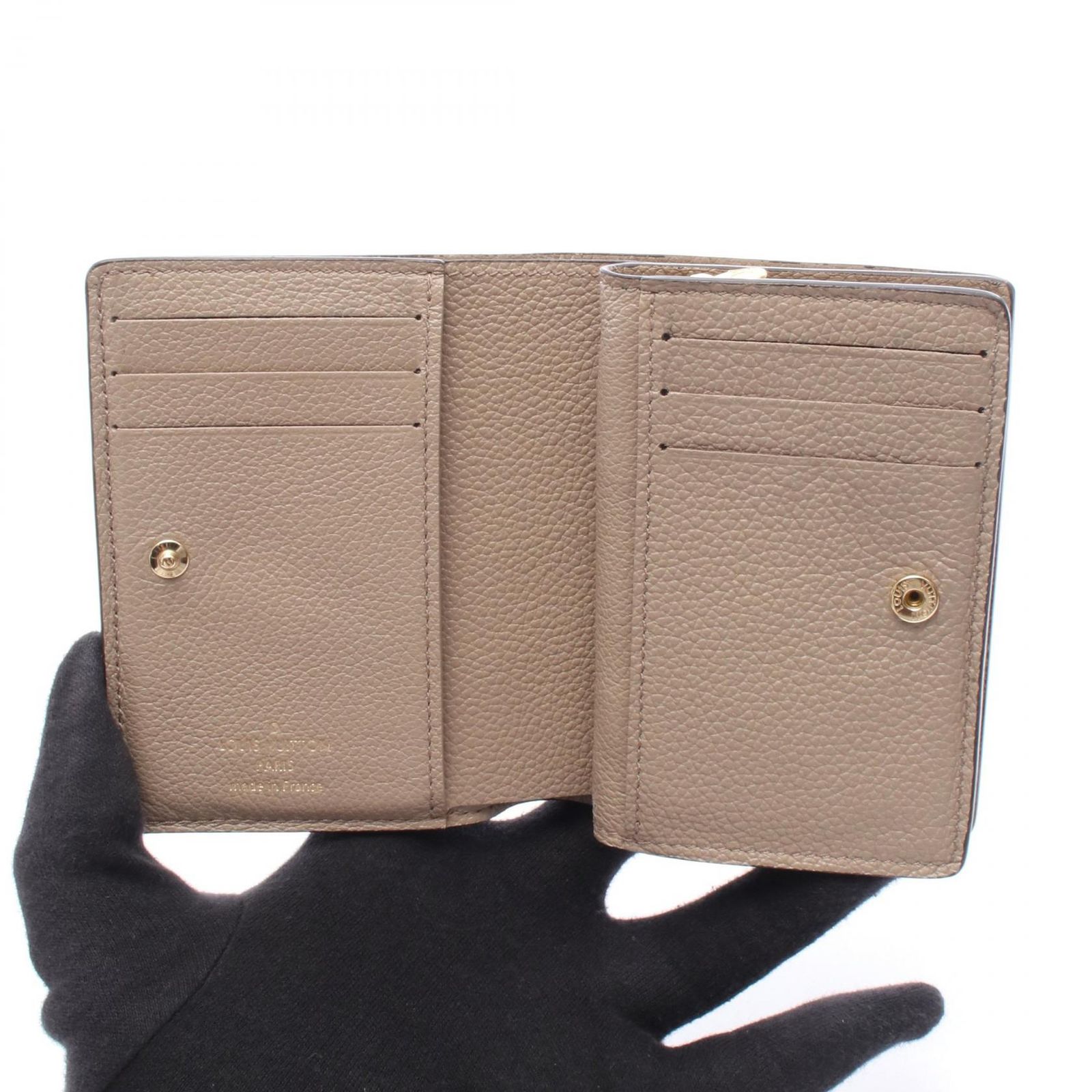 ルイ・ヴィトン LOUIS VUITTON 二つ折り財布 ポルトフォイユ クレア