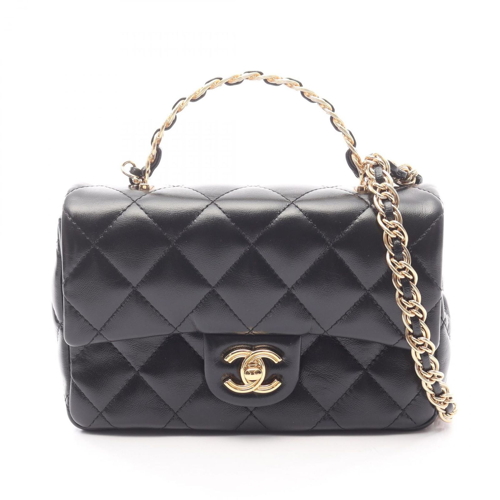 シャネル CHANEL ショルダーバッグ マトラッセ スモール トップ