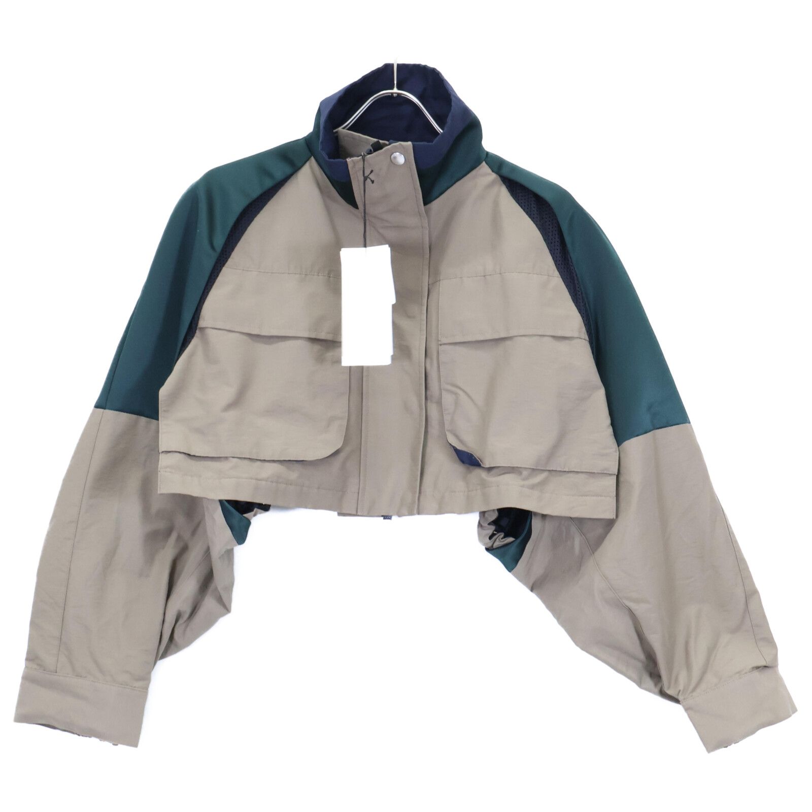 sacai ジャケット　新品未使用 sacai サカイ 22SS 05913 ｸﾞﾛｸﾞﾗﾝ ﾐｯｸｽ ｼﾞｬｹｯﾄ 1 - メルカリ