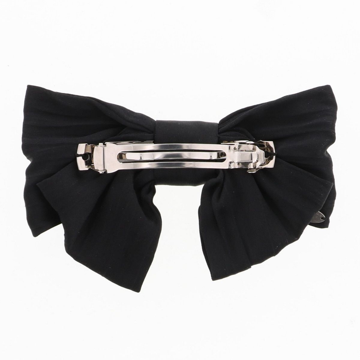 CHANEL シャネル リボン バレッタ バレッタ レディース サテン