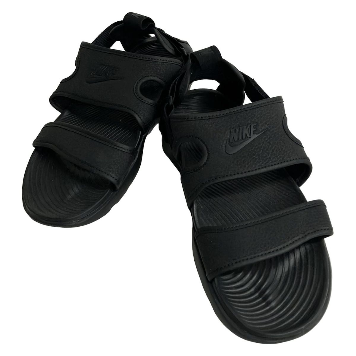 NIKE(ナイキ) サンダル 25cm ユニセックス - 黒 - メルカリ