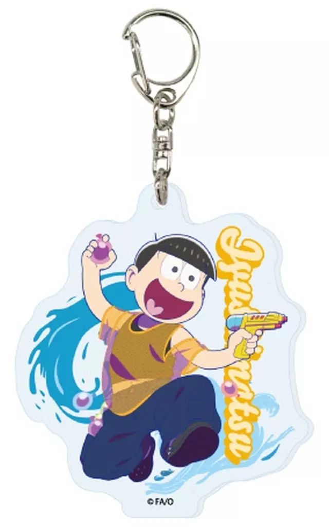 中古】キーホルダー 十四松 「おそ松さん アクリルキーホルダー 01