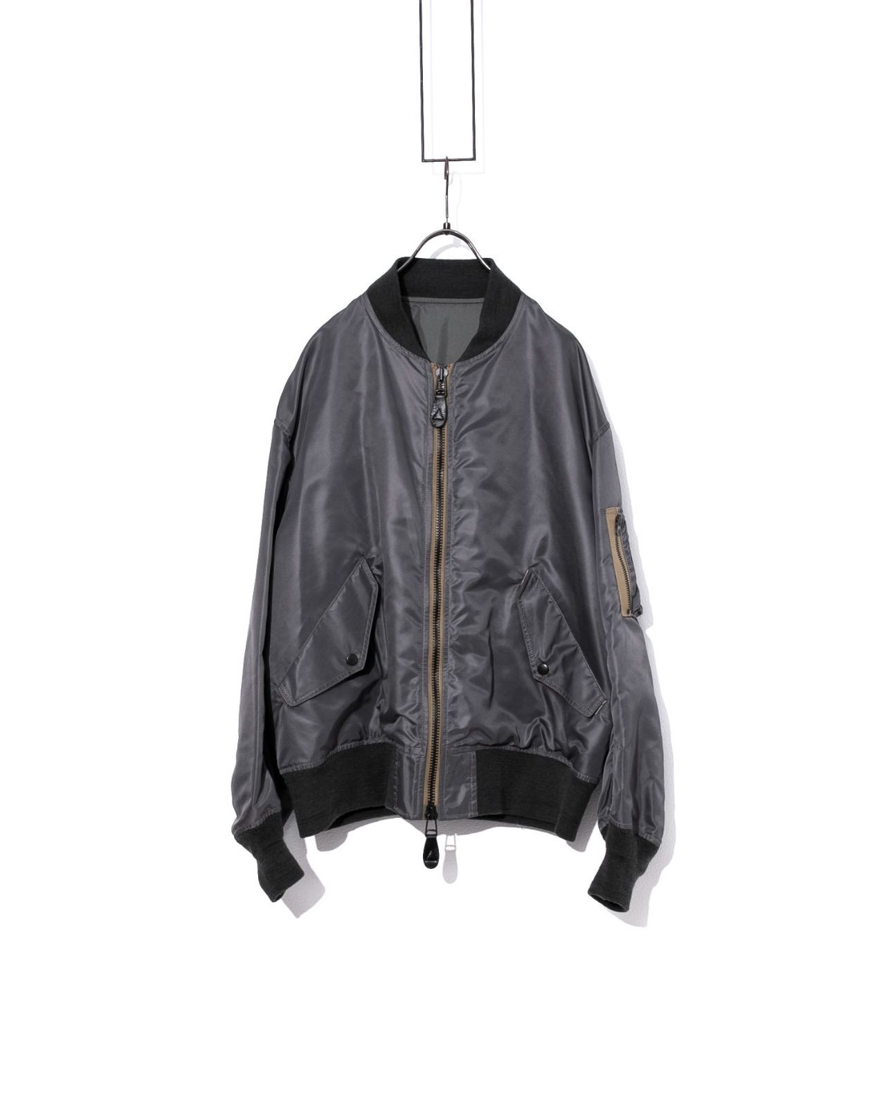 marka マーカ 66NYLON TWILL L-2B M24A-01BL01Cナイロンツイルフライト