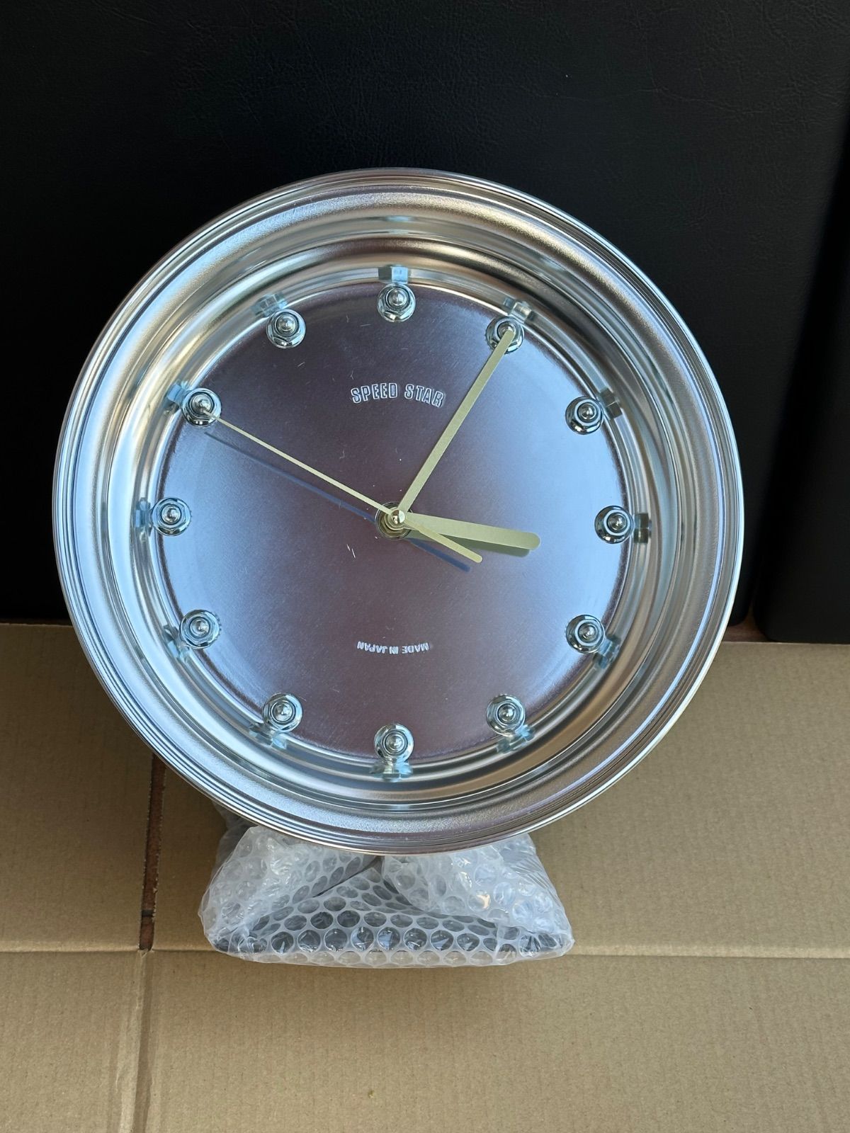 SSR 時計 限定品 MK-1 テーブルクロック 10インチ 現品限り マークワン 時計 ホイール 置時計 限定 エスエスアール タナベ 日本製 MADE IN JAPAN インテリア