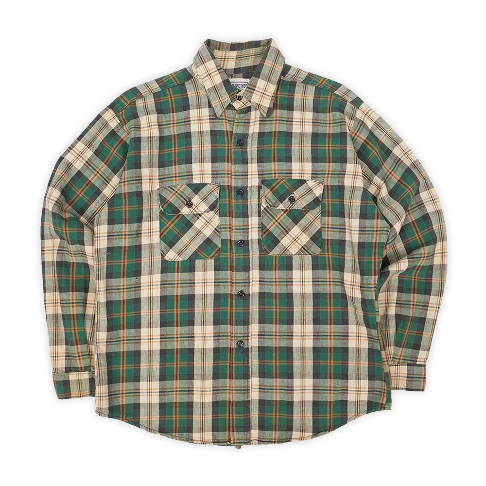 ファイブブラザー FIVE BROTHER 70s 70年代 ヘビーネルシャツ 旧タグ