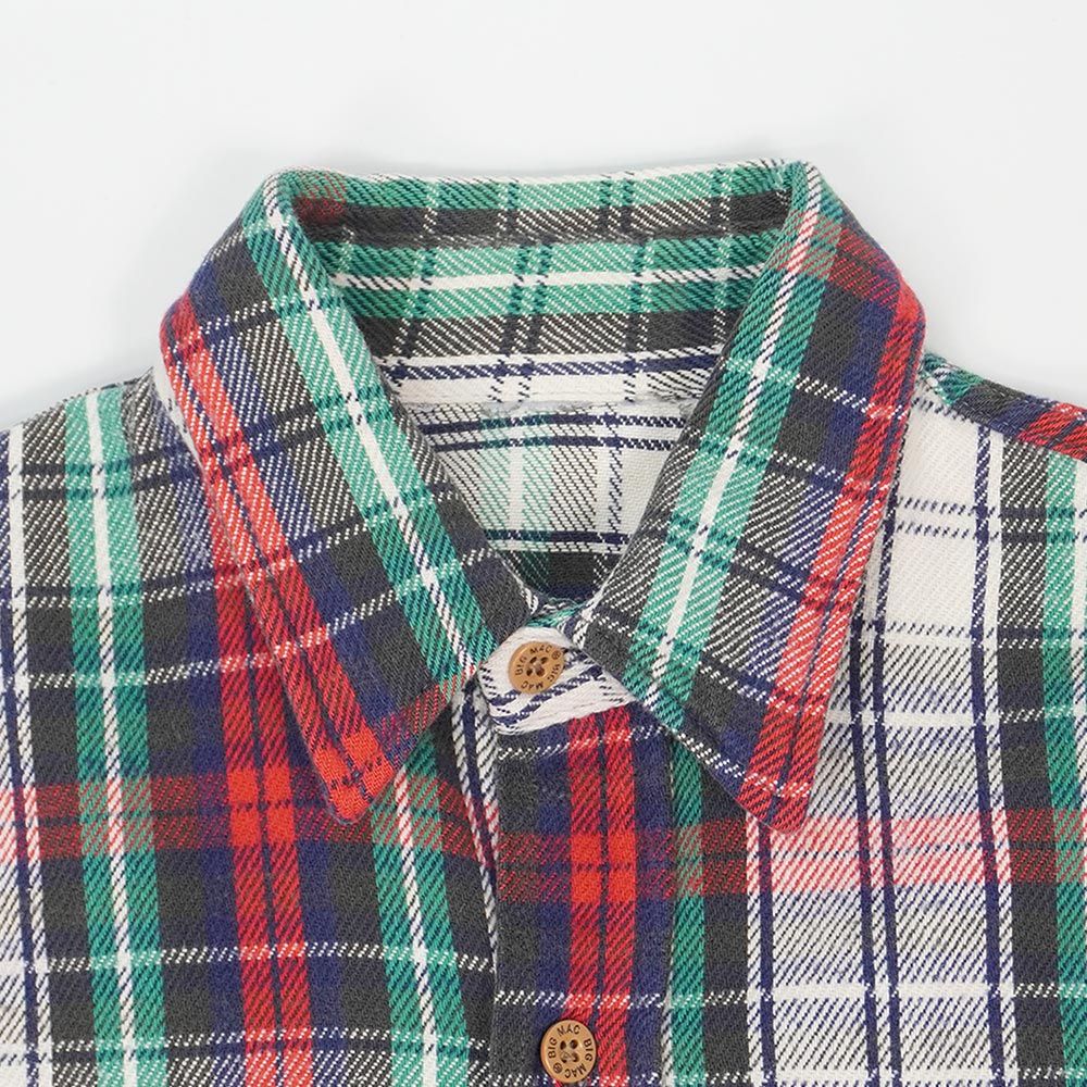 ビッグマック BIG MAC 80s 80年代 ヘビーネルシャツ 旧タグ 三角タグ