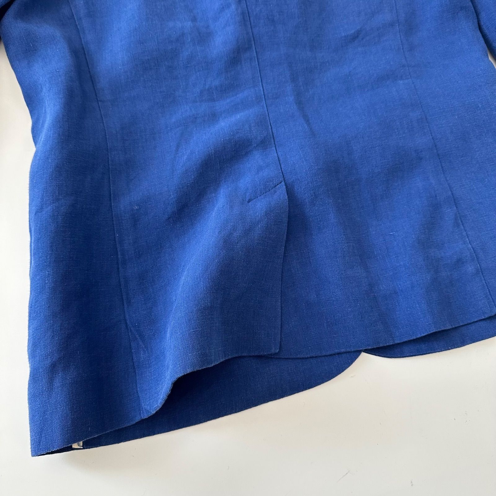 S Max Mara エス マックスマーラ リネン 100% テーラード ジャケット