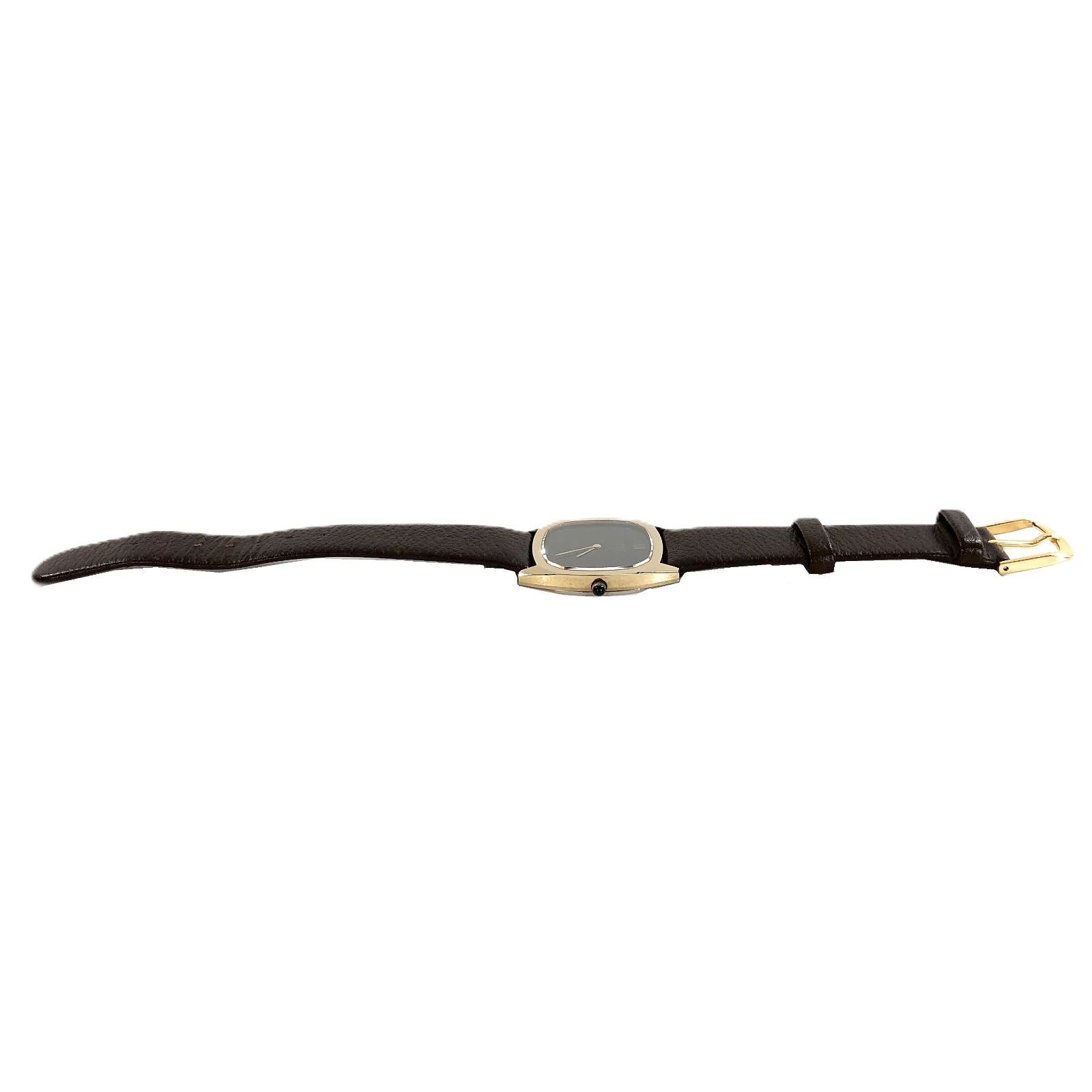 SEIKO セイコー DOLCE ドルチェ 6020-5260 QZ ブラック文字盤 メンズ