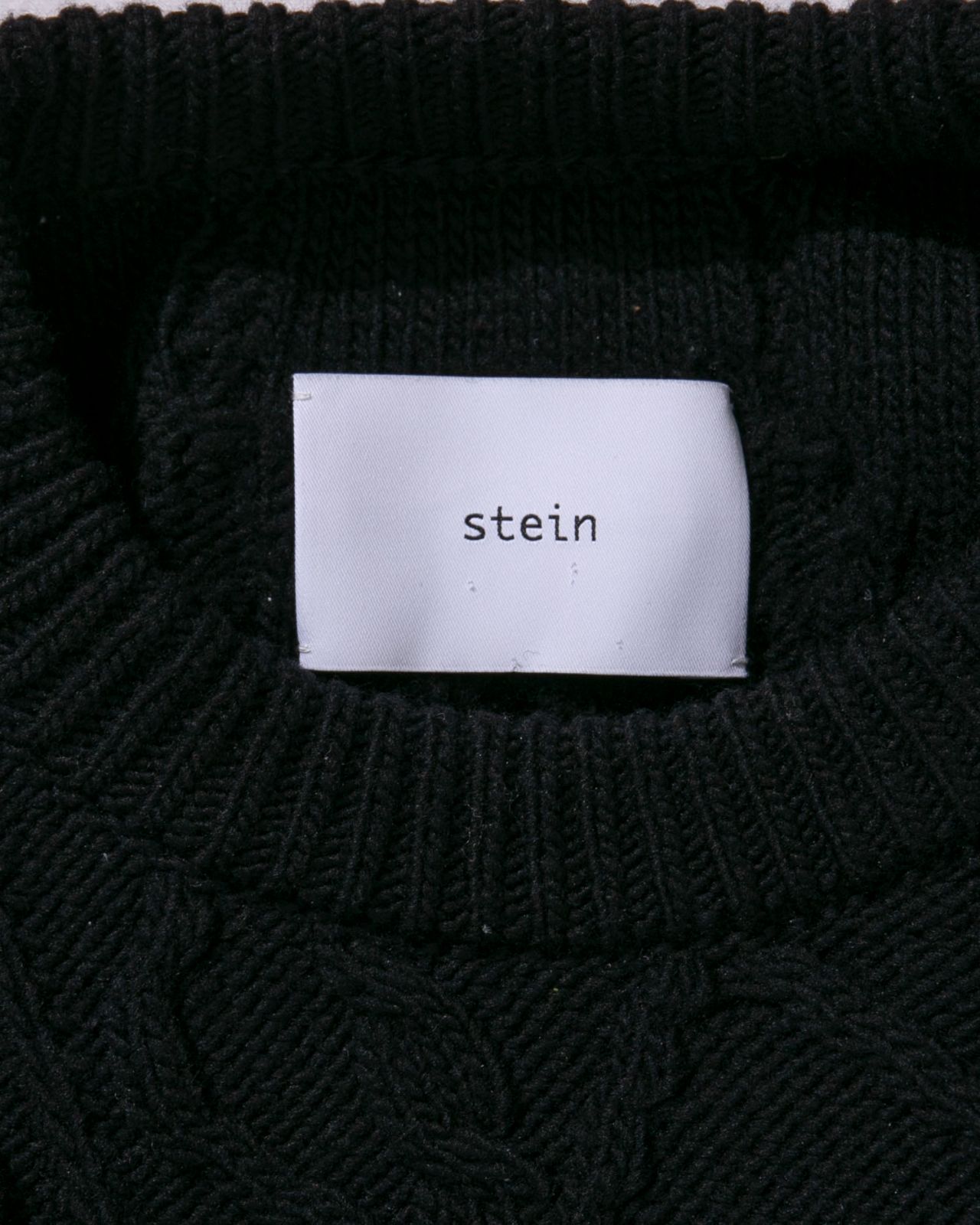 stein シュタイン OVERSIZED CABLE KNIT LSケーブルニット ST.317