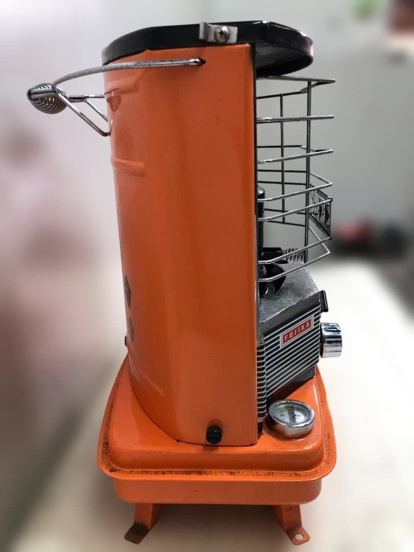 フジカ 石油ストーブ KSG-1 ヤング 昭和レトロ 放射式 しん上下式