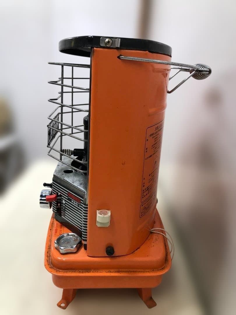 フジカ 石油ストーブ KSG-1 ヤング 昭和レトロ 放射式 しん上下式