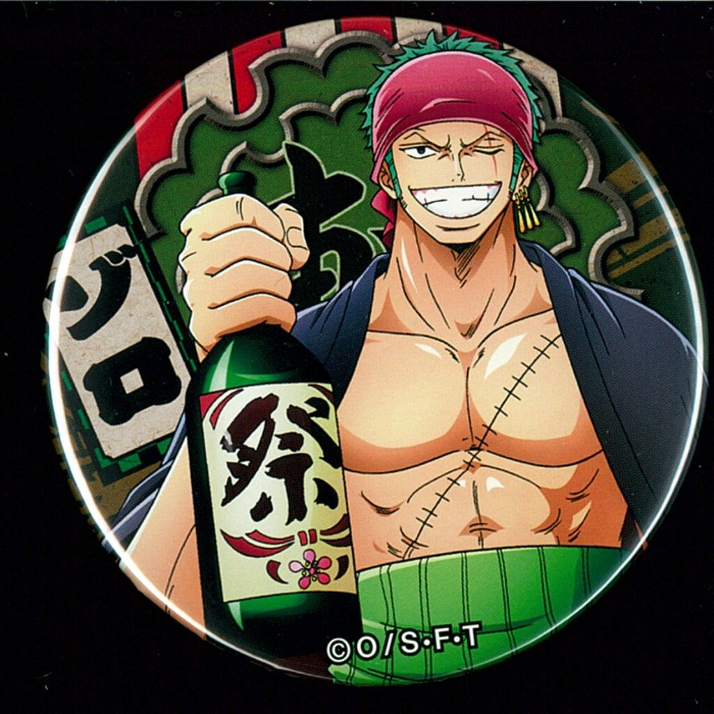 ブルジュラ 輩缶バッジ MATSURI ONE PIECE ゾロ 第8弾 - メルカリ