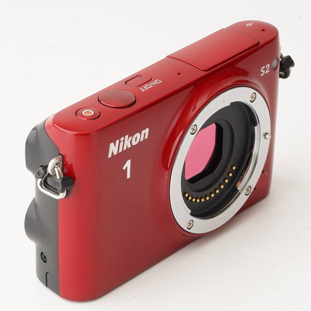 ニコン Nikon 1 S2 レッド/ 1 NIKKOR 30-110mm f/3.8-5.6 VR - メルカリ