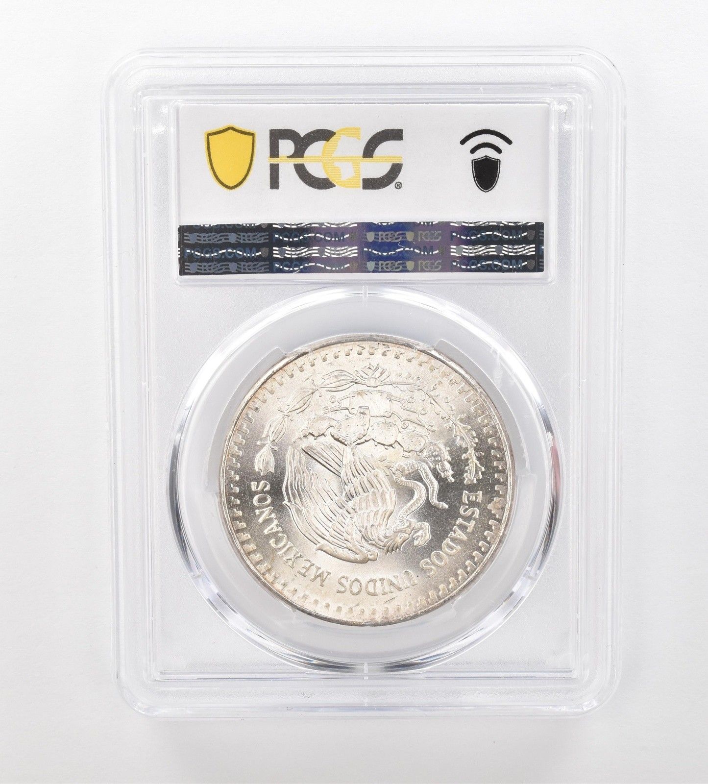 1984年 モ・メキシコ 1 オンザ シルバー リベルタッド MS65 PCGS