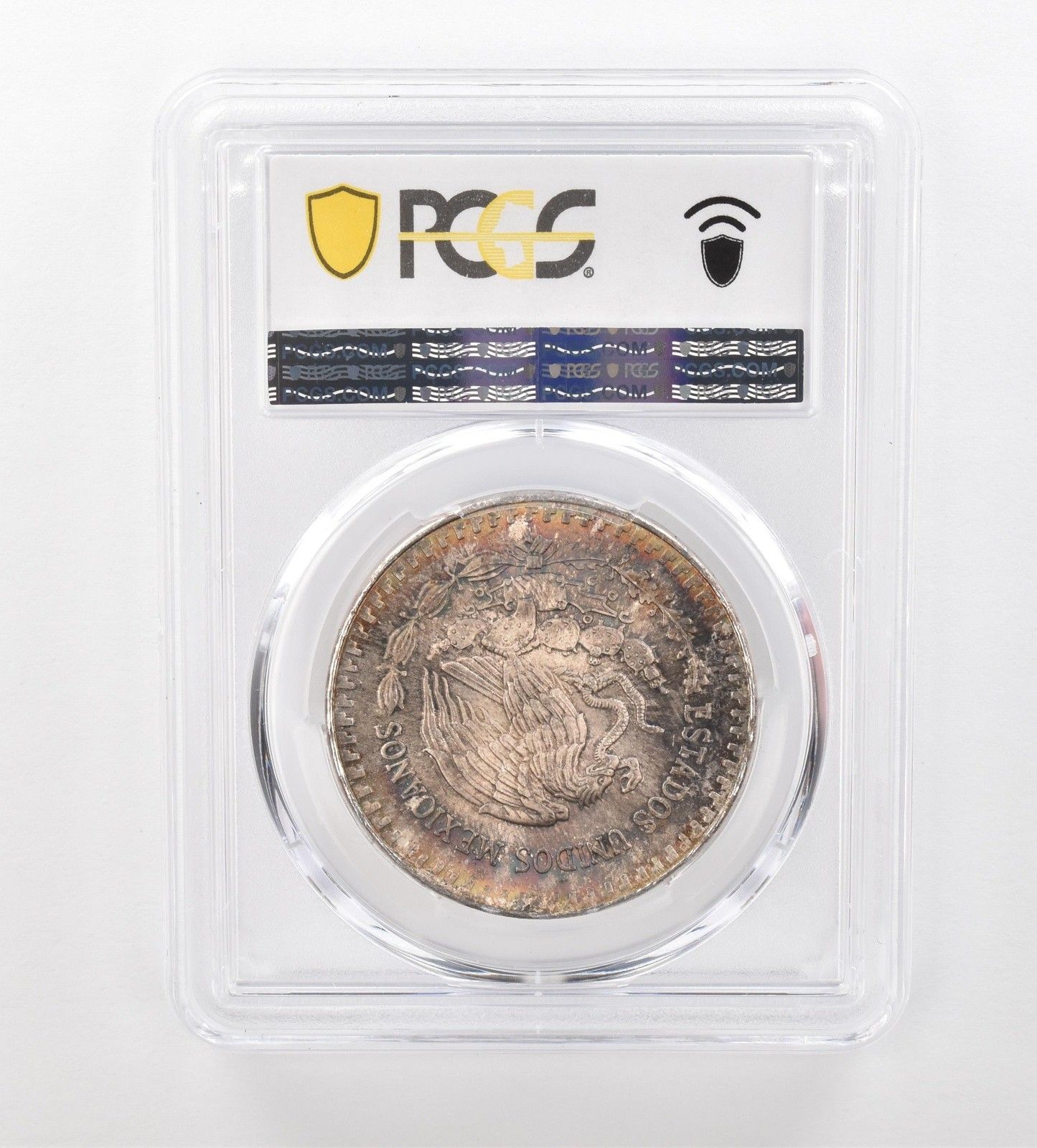 1985年 モ・メキシコ 1 オンザ シルバー リベルタッド MS65 PCGS