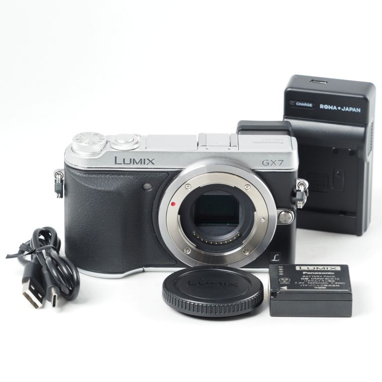 Panasonic LUMIX GX7 ボディ シルバー パナソニック ミラーレス一眼