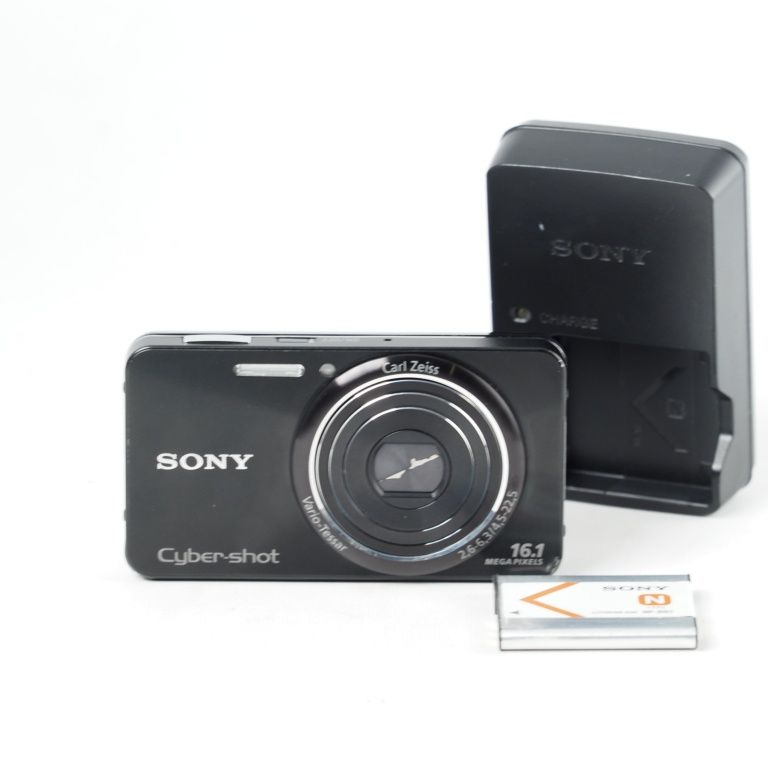 SONY デジタルカメラ Cyber-Shot W570 ブラック 1610万画素CCD 光学5倍