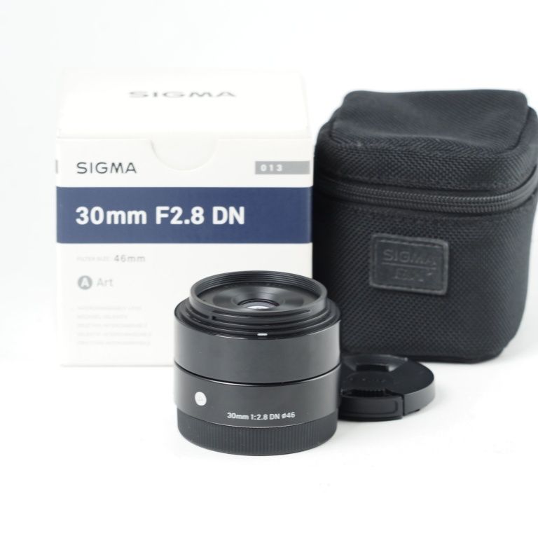 SIGMA 30mm F2.8 DN Art sony Eマウント　単焦点レンズ ミラーレスの単焦点レンズならまずコレ！Eマウント『SIGMA 30mm F2.8