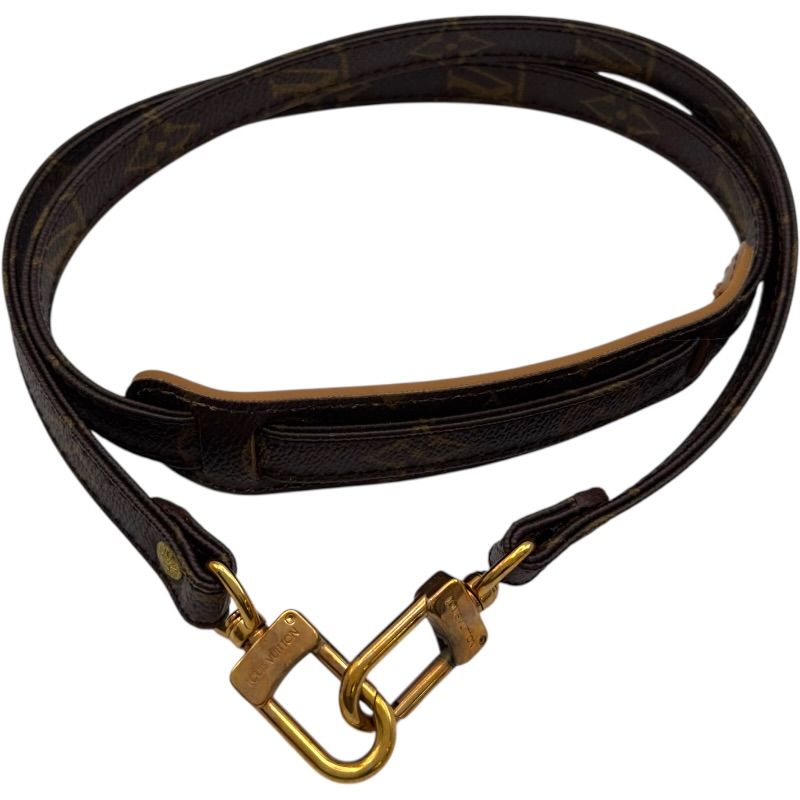 LOUIS VUITTON ショルダーストラップ　レザー　ブラウン ルイ・ヴィトン LOUIS VUITTON ショルダーストラップ ブラウン