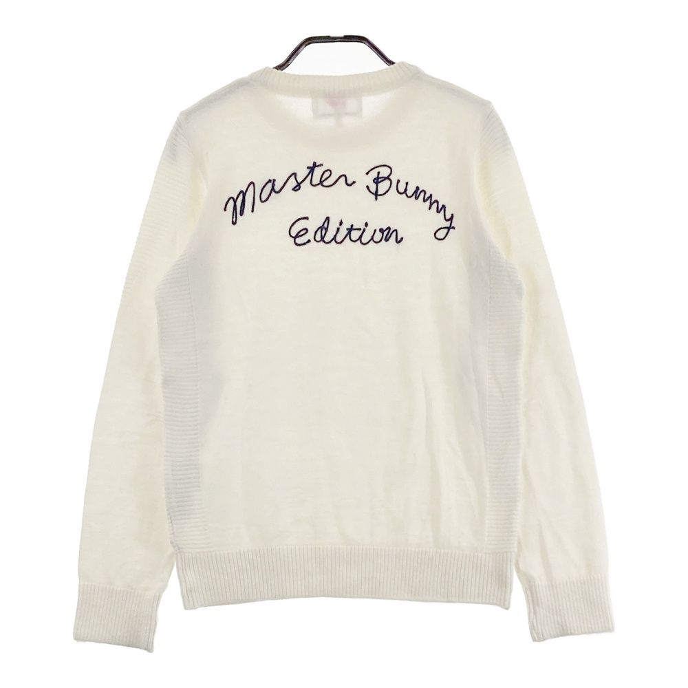 美品　マスターバニー　セーター　レディースウェア　ニット　トップス　サイズ1 サイズ：1 MASTER BUNNY EDITION マスターバニーエディション ウール混