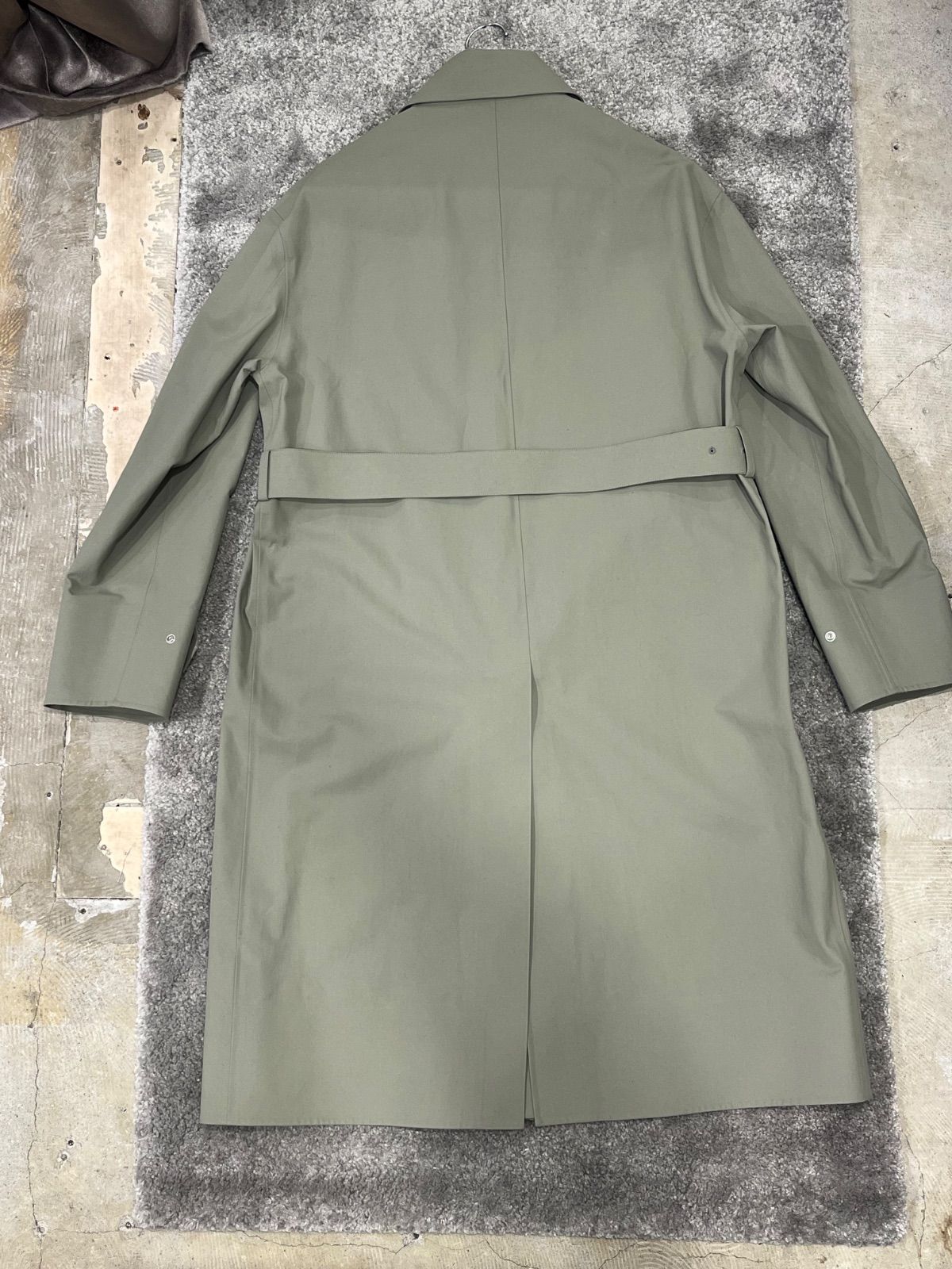 JIL SANDER オリーブ トレンチコート JIL SANDER トレンチコート 48 - メルカリ