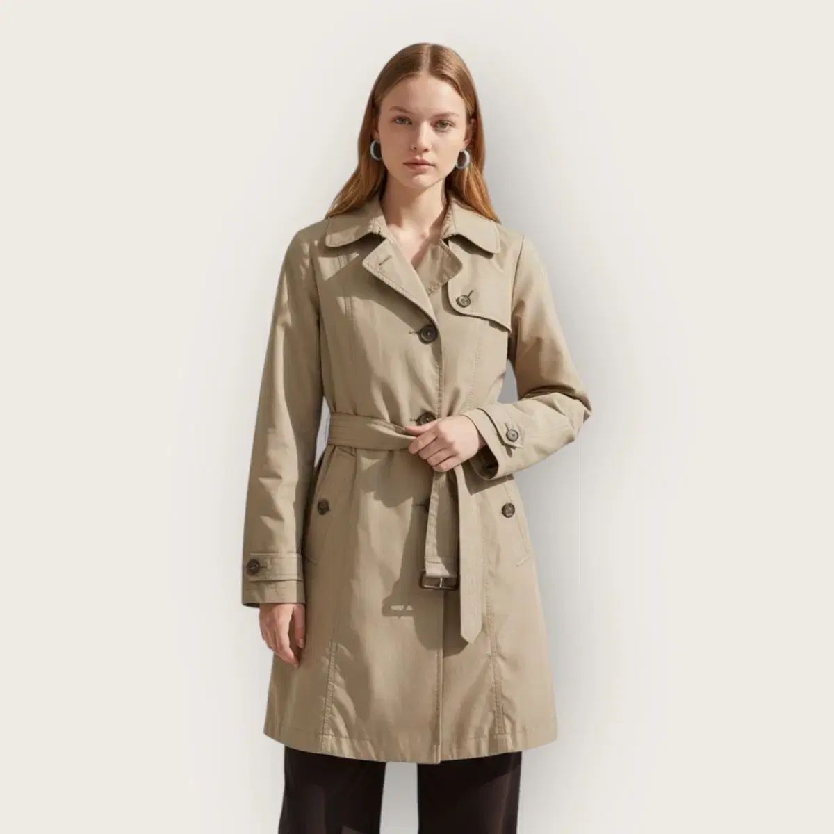 42/ アレグリ ベルト付き ナイロン トレンチコート ジャケット - メルカリ