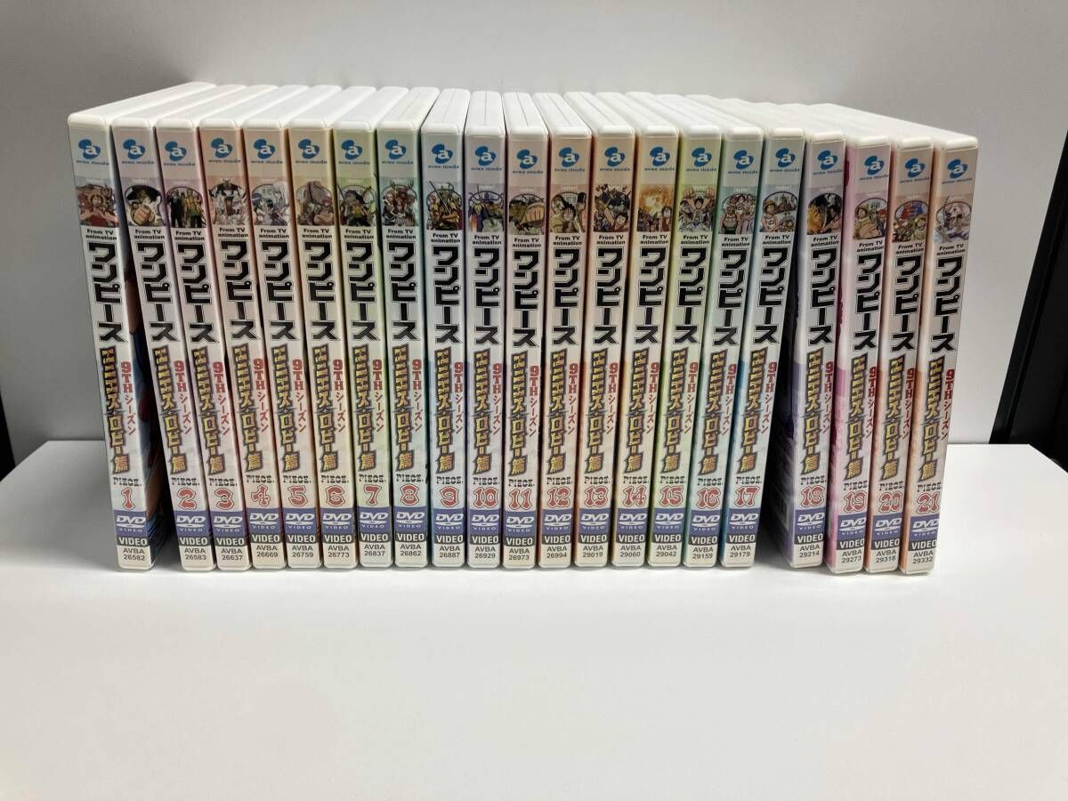 DVD 【※※※】[全21巻セット]ONE PIECE ワンピース 9THシーズン エニエス