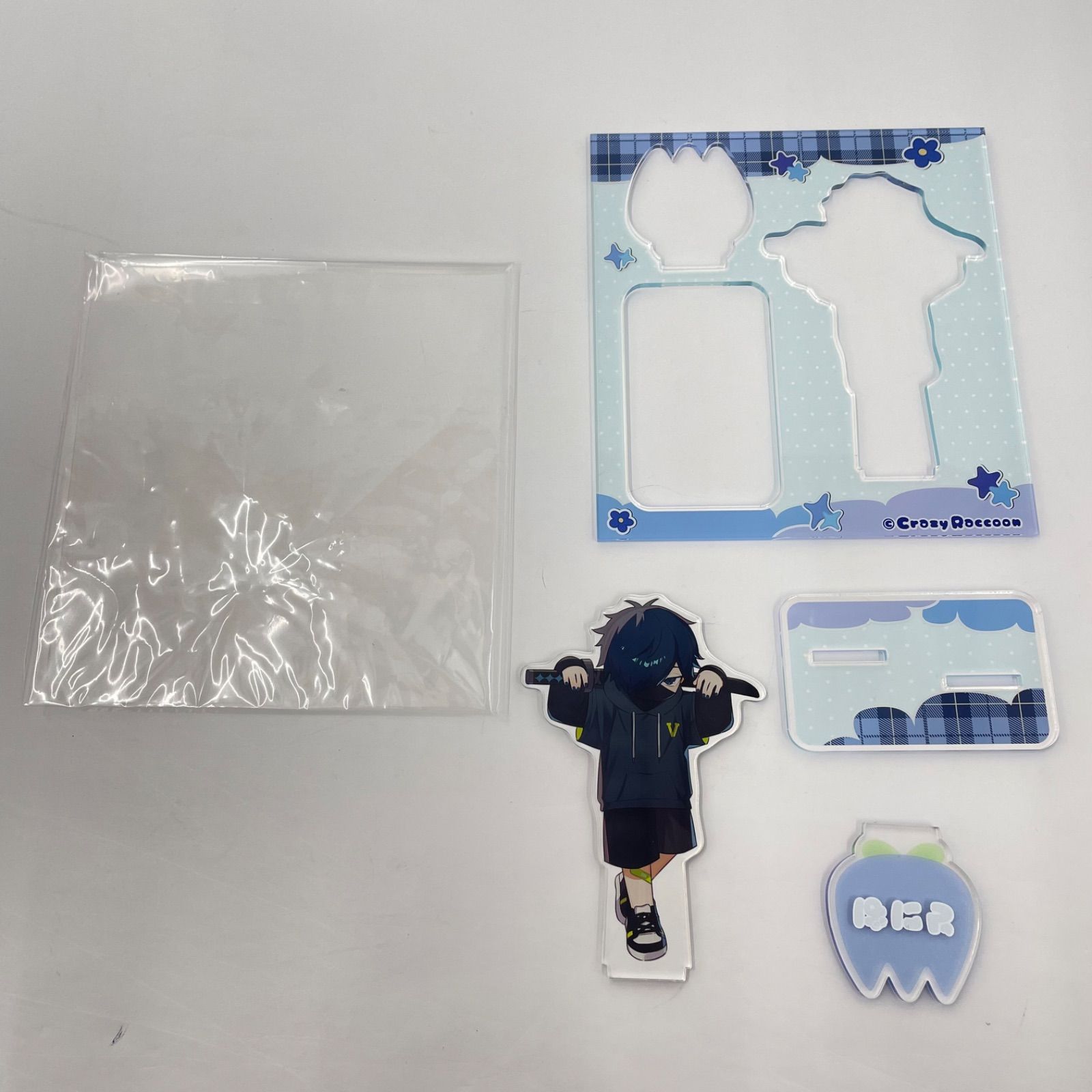 瀬戸店】Crazy Raccoon VanilLa アクリルスタンド CR【710-8553 