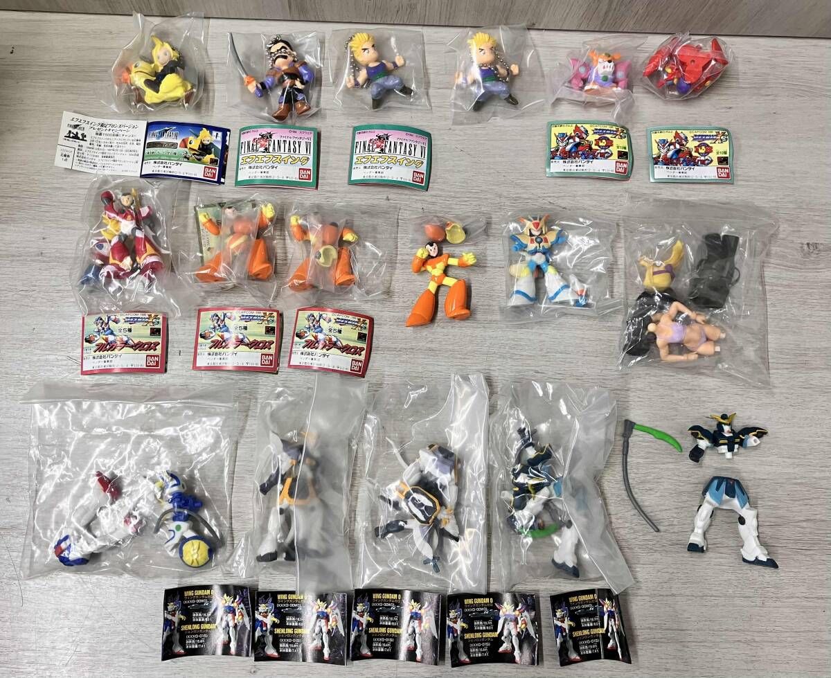 ジャンク 90年代 ガシャポンセット ロックマンX3 フルカラー クロス