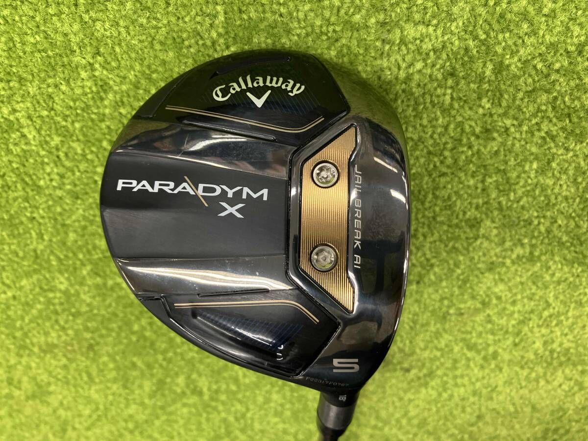 【美品】 Callaway PARADYM 5W クリーク フェアウェイウッド X フェアウェイウッド PARADYM 5W キャロウェイゴルフ 0 Callaway