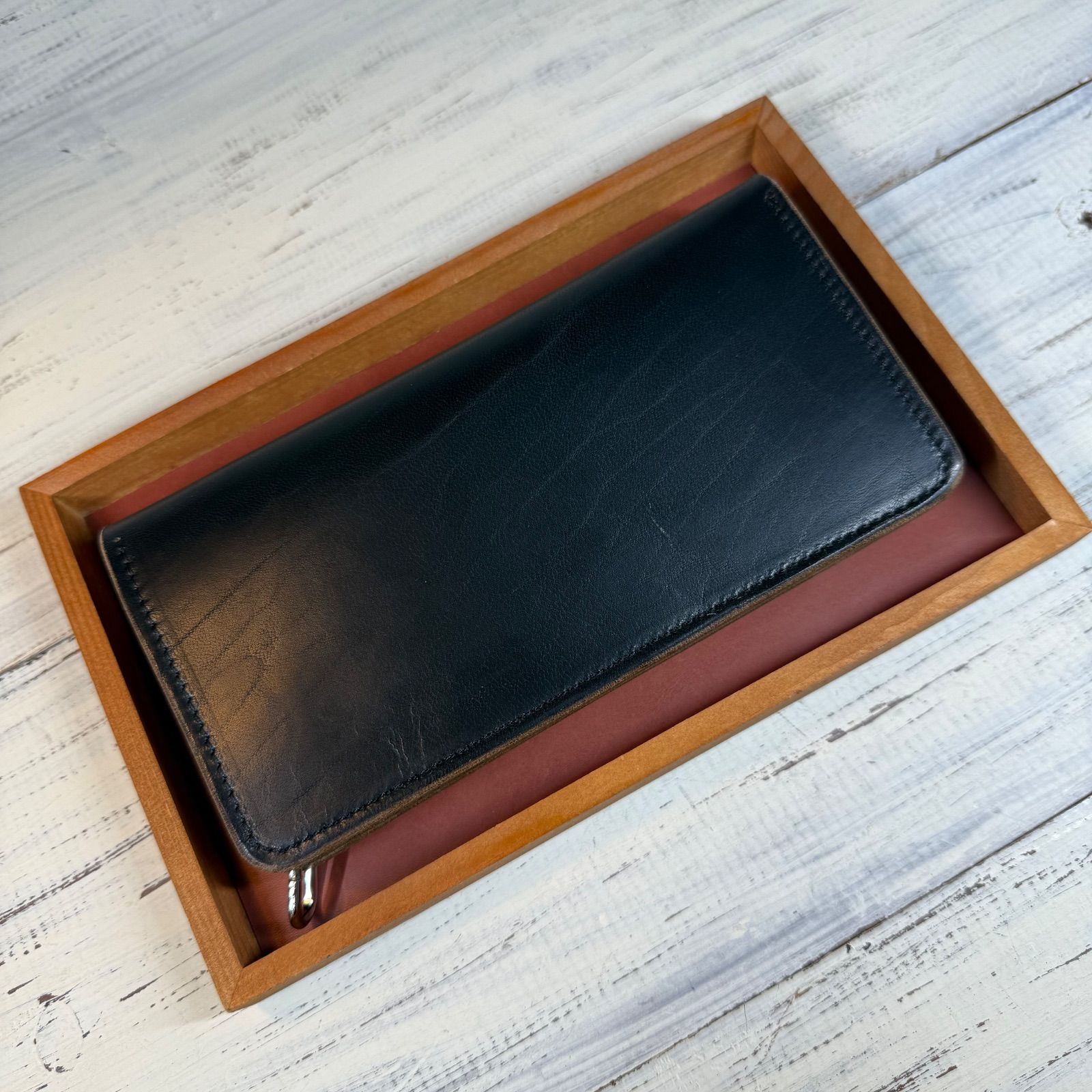 トラッカーウォレット ロング 3層】ホースバット シルバー YKK - メルカリ