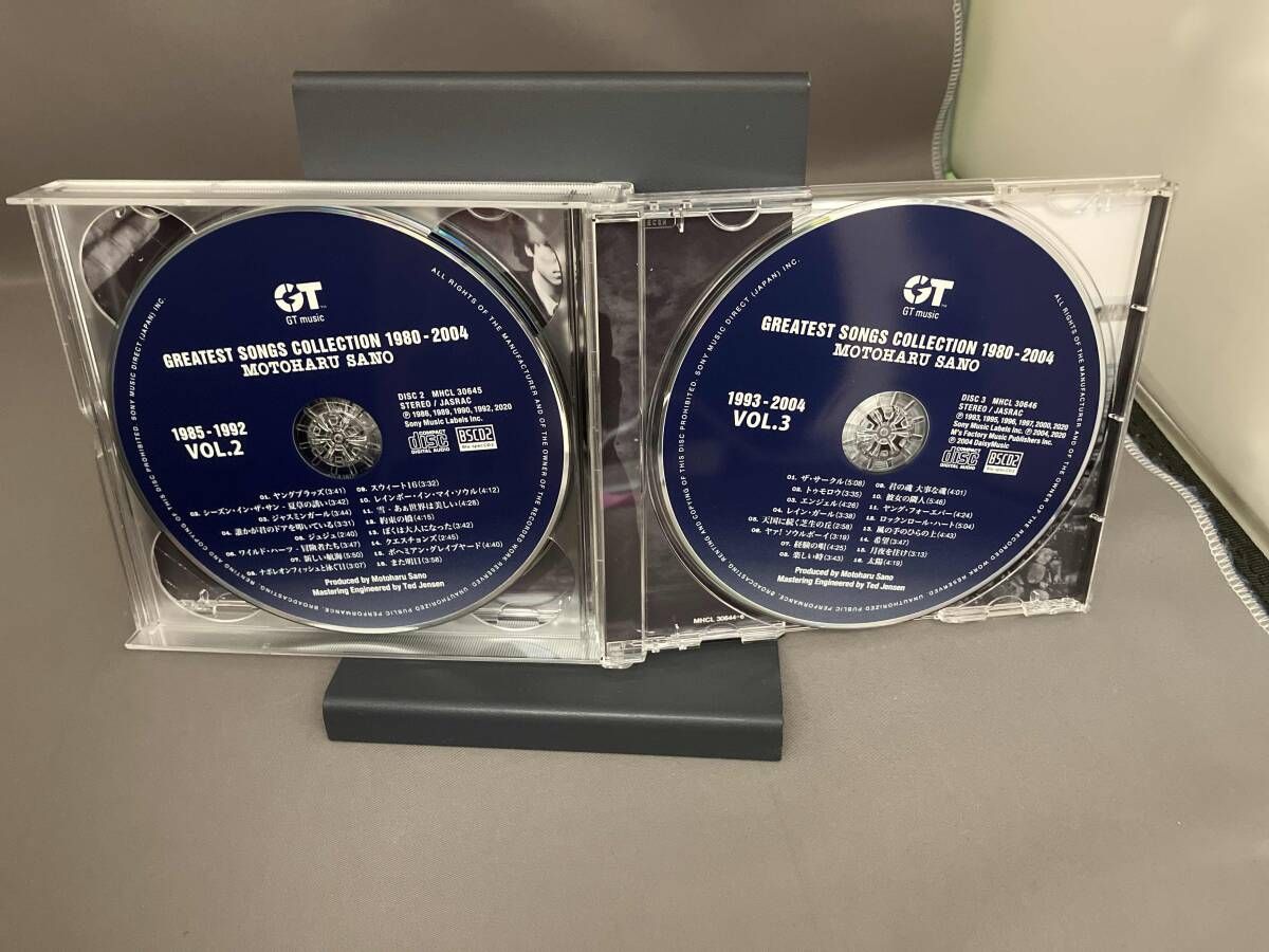 佐野元春 CD MOTOHARU SANO GREATEST SONGS COLLECTION 1980-2004(通常