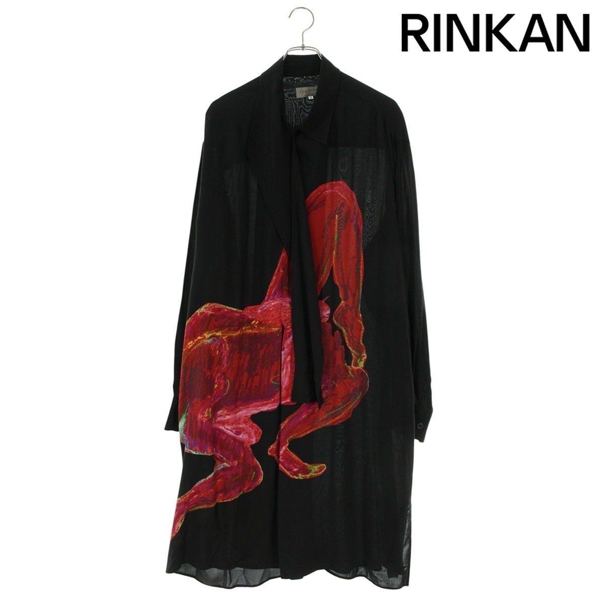 ヨウジヤマモトプールオム 19SS HH-B23-210 レーヨンストールデッサン