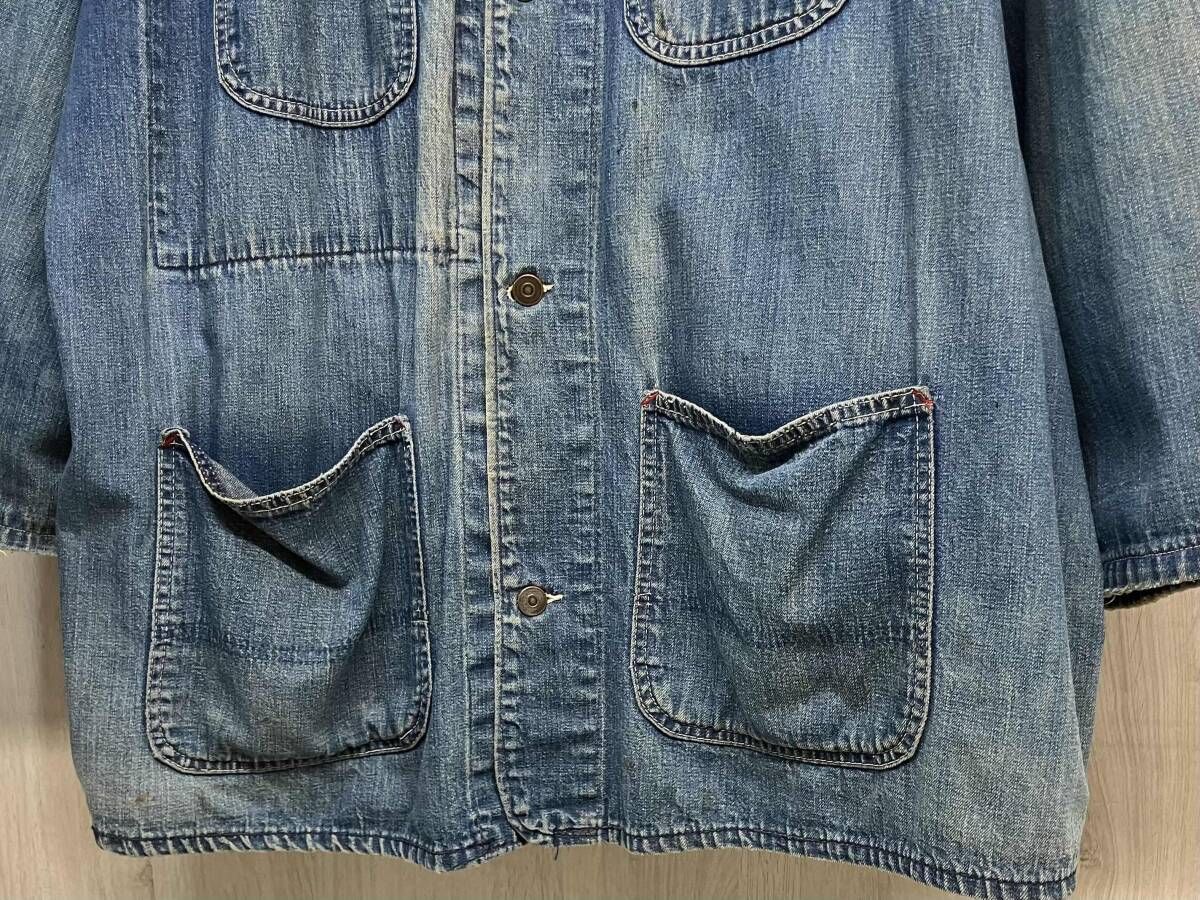 Sears XL 60s 70s デニム カバーオール シアーズ コート ヴィンテージ