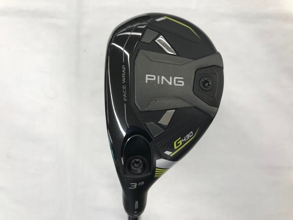 ピン G430 19度 ALTA J CB BLACK SRフレックス ユーティリティ 中古