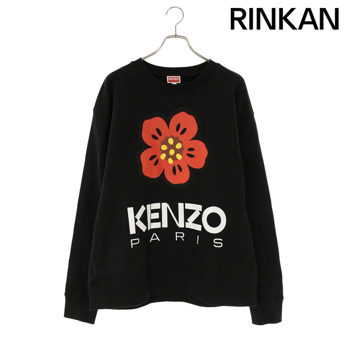 ケンゾー FD55SW4454ME フラワープリントクルーネックスウェット