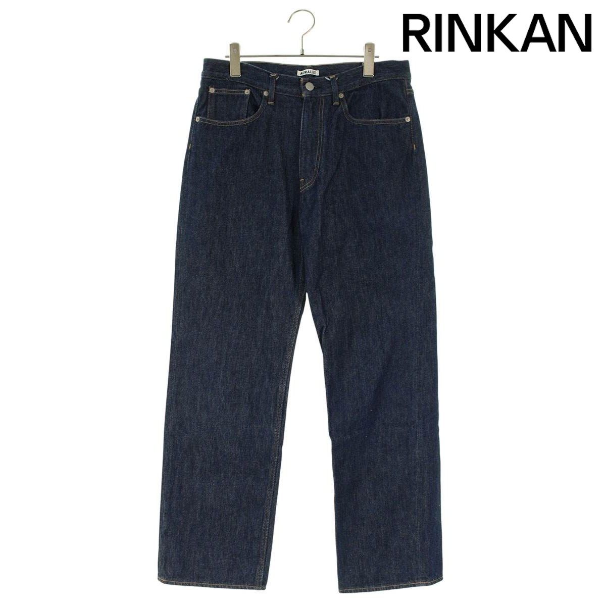 オーラリー HARD TWIST DENIM 5P PANTS レギュラーデニムパンツ メンズ