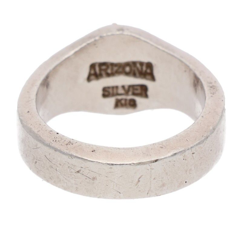 アリゾナフリーダム R-6b K18太陽神シルバーリング メンズ 4.5号