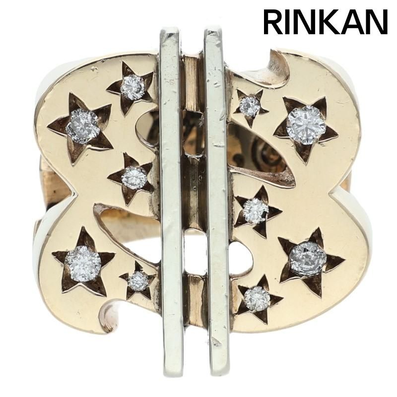 リ*ー様 テンダーロインリング8k テンダーロイン T-$ RING ダラー 8Kコンビダイヤゴールドリング メンズ