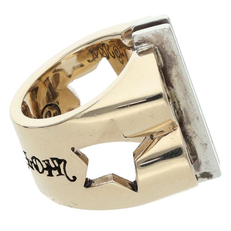 テンダーロイン T-$ RING ダラー 8Kコンビダイヤゴールドリング メンズ