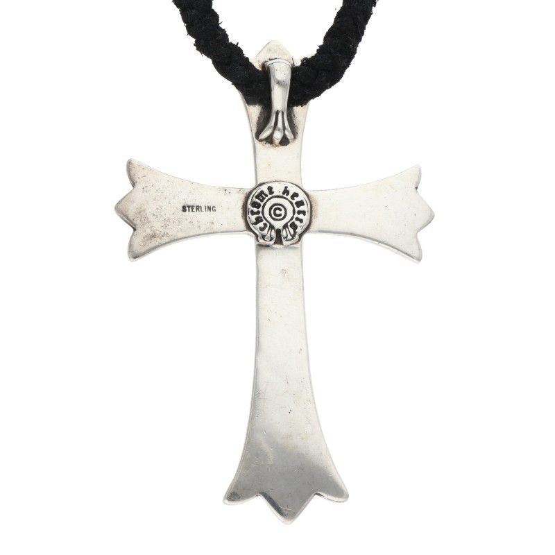 クロムハーツ CH CRS LG BC/ラージCHクロス Wボロチップ/シルバー