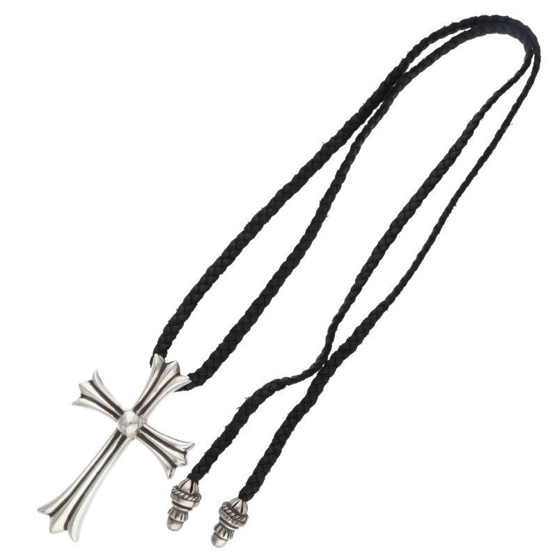 クロムハーツ CH CRS LG BC/ラージCHクロス Wボロチップ/シルバー