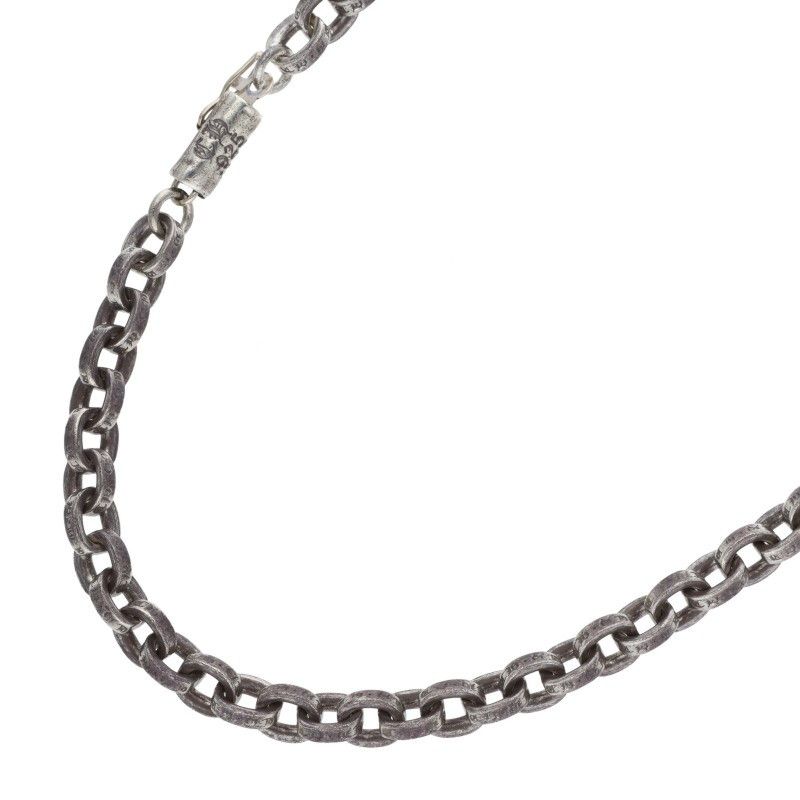 クロムハーツ PAPER CHAIN 18/ペーパーチェーン18inch シルバー