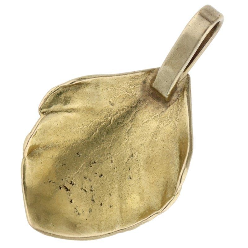 ゴローズ オールド 全金ハートフェザー 左向き ネックレストップ