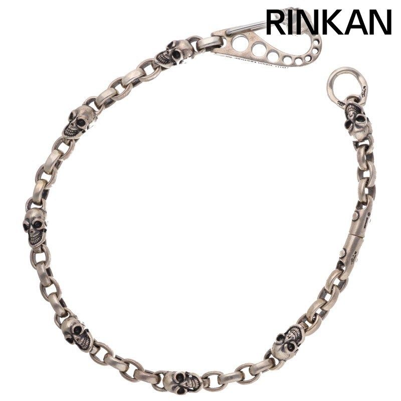 ビルウォールレザー WALLET CHAIN スカル シルバーウォレットチェーン