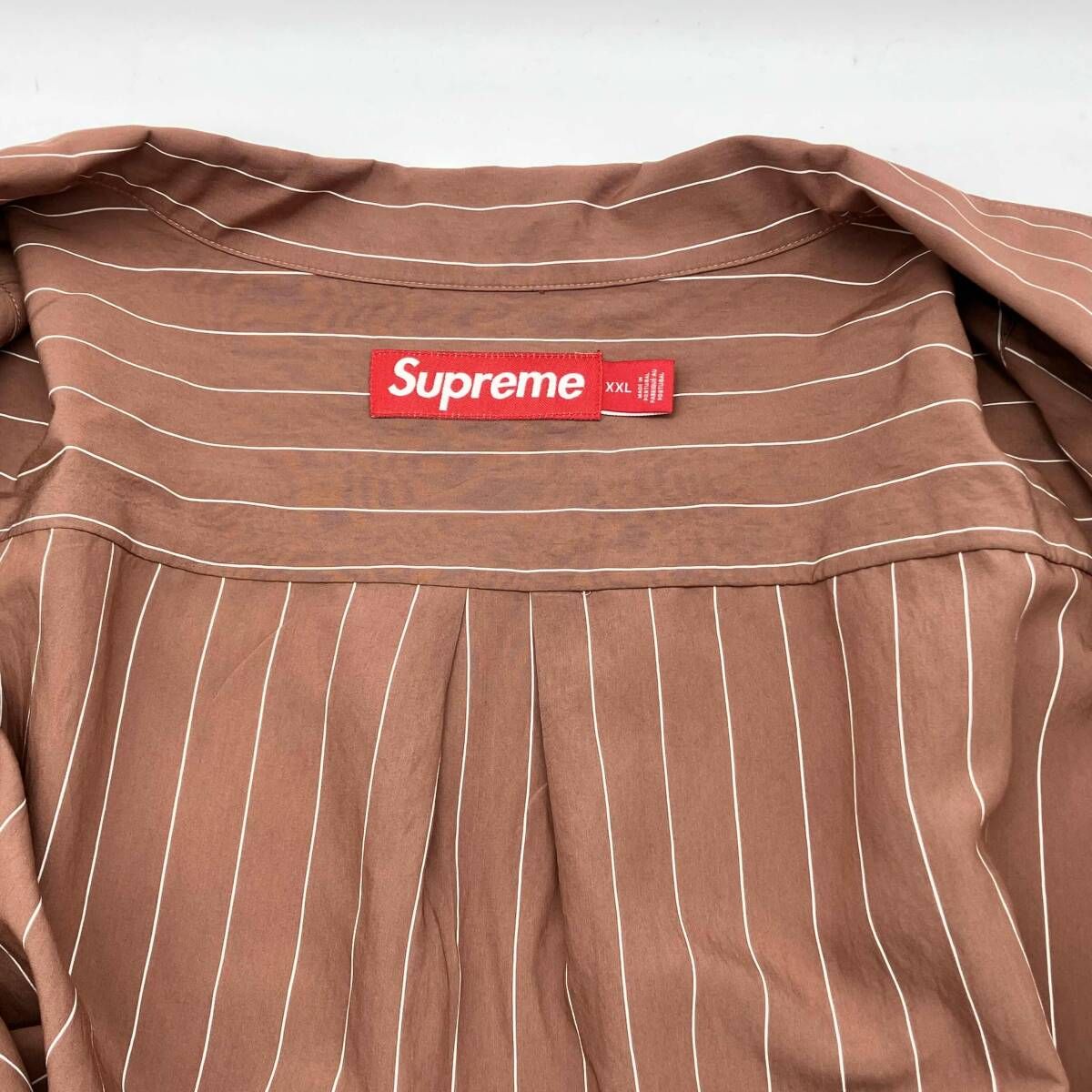 Supreme 25SS Stripe Pajama Shirt シュプリーム ストライプ パジャマ