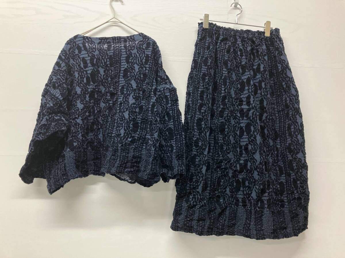 me ISSEY MIYAKE ミー イッセイミヤケ セットアップ MI34FJ761