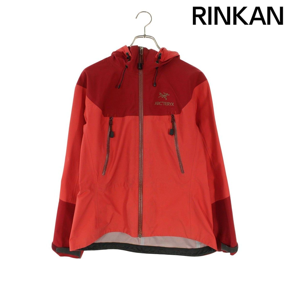 アークテリクス ロゴ刺繍フーデッドシェルジャケットブルゾン